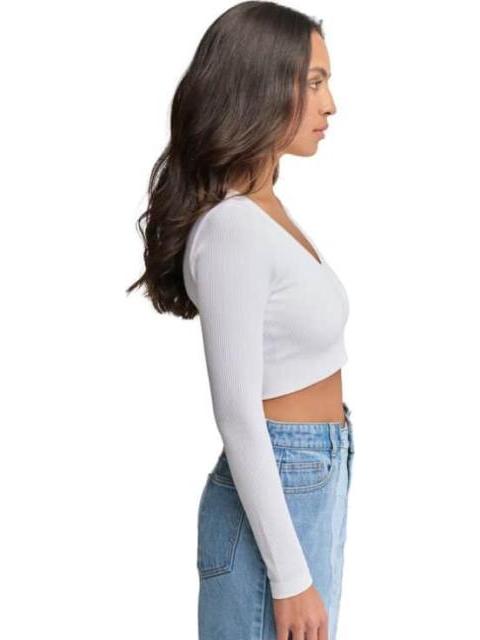 CROP TOP BLANCO HOLLY LAND