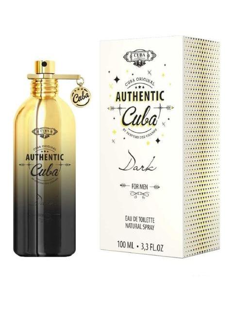 CUBA AUTHENTIC DARK 100ML EDT SPRAY
