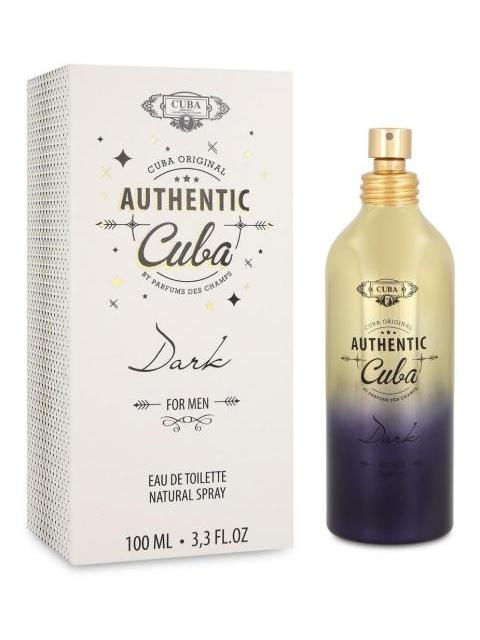 CUBA AUTHENTIC DARK 100ML EDT SPRAY