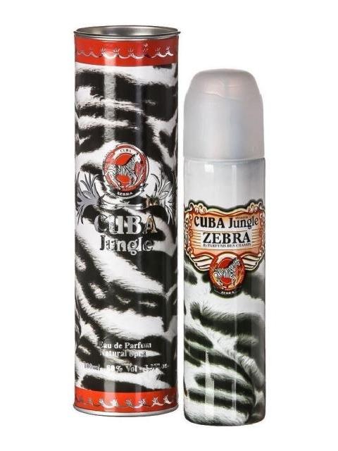 CUBA JUNGLE ZEBRA WOMEN EDP 100 ML VOLUMEN UNITARIO 100 ML