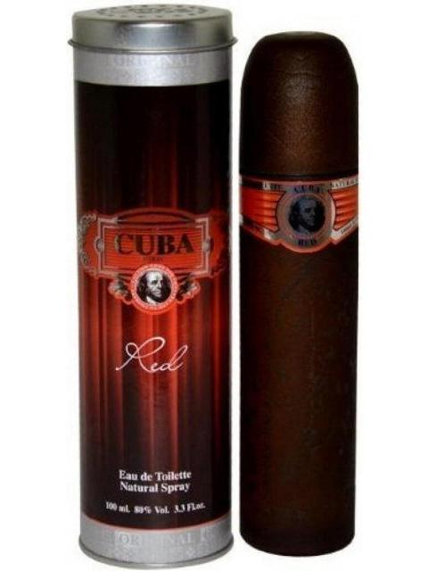 CUBA RED 100 ML EDT SPRAY DE CUBA