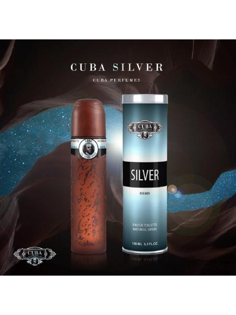 CUBA SILVER CABALLERO DES CHAMPS 100 ML EDT SPRAY