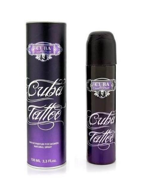 CUBA TATTOO DAMA DES CHAMPS 100 ML EDT SPRAY - ORIGINAL