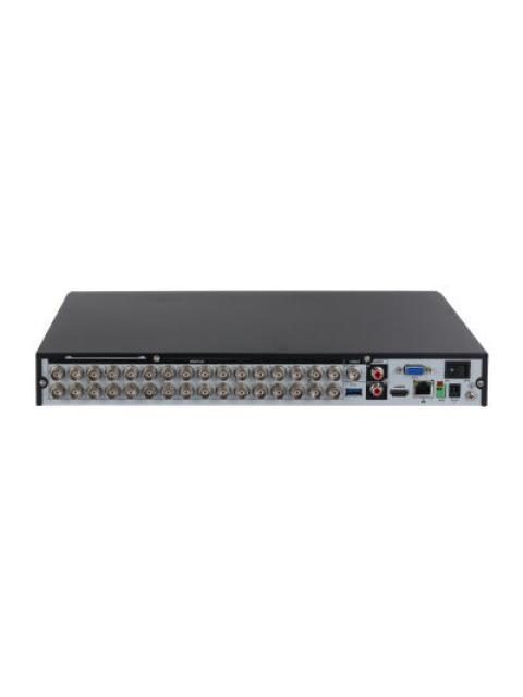DAHUA DVR DE 32 CANALES DH-XVR5232AN-4KL-I3 PARA 2 DISCOS DUROS MAX. 16TB 1X USB 2.0 1X RJ-45 1X HDMI
