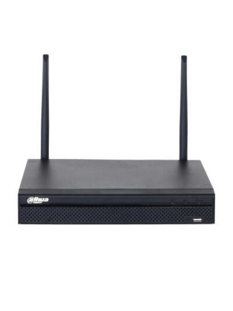 DAHUA NVR DE 4 CANALES NVRNVR1104HS-W-S2 PARA 1 DISCO DURO MAX. 16TB WIFI 2X USB 2.0 1X RJ-45