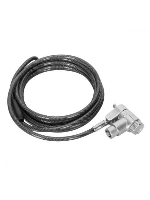DEFCON ULTIMATE UNIVERSAL KEYED CABLE CANDADO CON CABEZAL ADAPTABLE SLIMLINE CANDADO TARGUS ASP95GL
