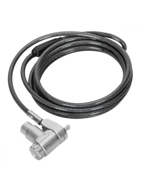 DEFCON ULTIMATE UNIVERSAL KEYED CABLE CANDADO CON CABEZAL ADAPTABLE SLIMLINE CANDADO TARGUS ASP95GL