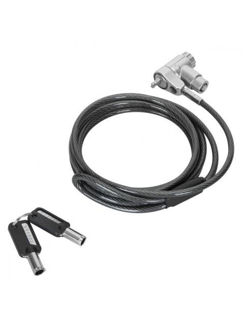 DEFCON ULTIMATE UNIVERSAL KEYED CABLE CANDADO CON CABEZAL ADAPTABLE SLIMLINE CANDADO TARGUS ASP95GL
