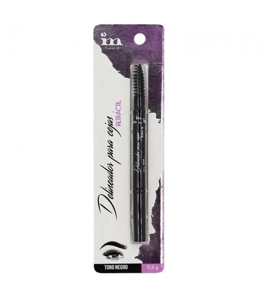 DELINEADOR PARA CEJAS RETRACTIL NEGRO BLISTER 0.2GR I.M. COSMETOBELLEZA NATURAL