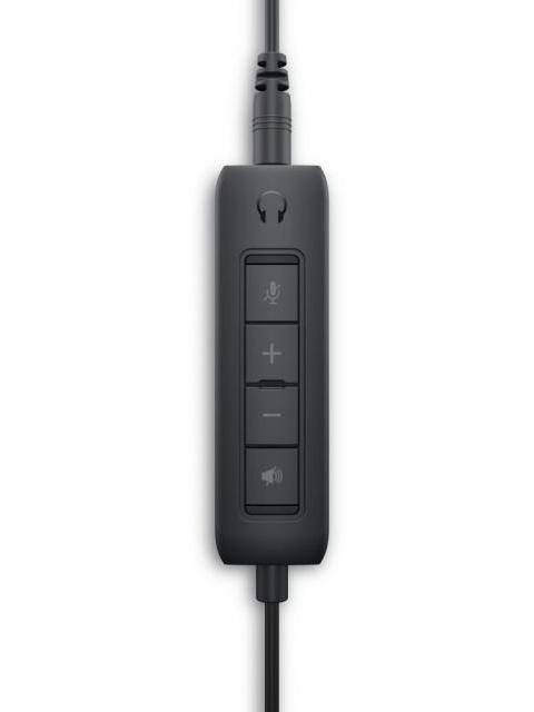 DELL AUDIFONOS CON MICROFONO WH1022 ALAMBRICO 1.5 METROS USB NEGRO