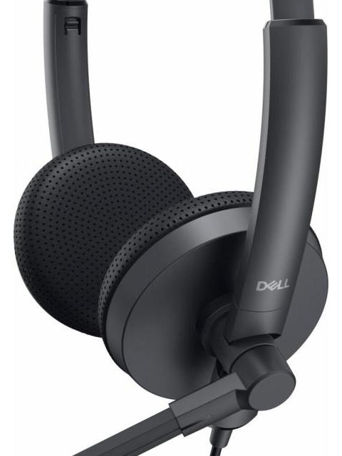 DELL AUDIFONOS CON MICROFONO WH1022 ALAMBRICO 1.5 METROS USB NEGRO