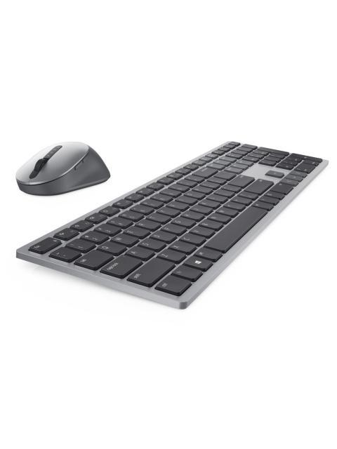 DELL KIT TECLADO Y MOUSE PREMIER KM7321W INGLES 580AJIX. COLOR GRIS TITAN USB INALAMBRICO BLUETOOTH-RF MOUSE OPTICO 4000 DPI 7 BOTON RUEDA DE D
