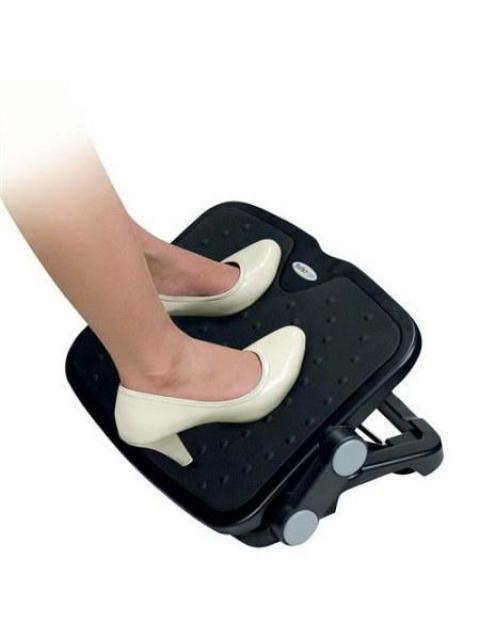 STARTECH  DESCANSA PIES AJUSTABLE FTRST1 ANTIDESLIZANTE NEGRO