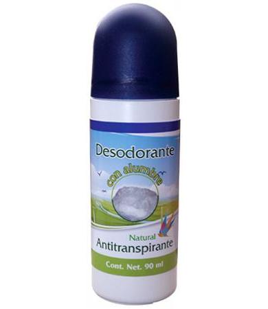 DESODORANTE NATURAL CON ALUMBRE 90 ML HM NATURAL