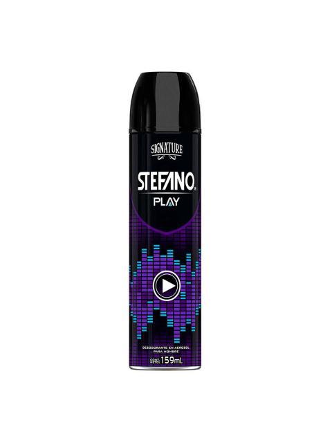 DESODORANTE STEFANO SIGNATURE PLAY EN AEROSOL 159 ML
