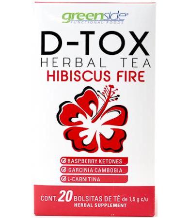 DETOX HINISCUS FIRE 20 BOLSITAS GREENSIDE