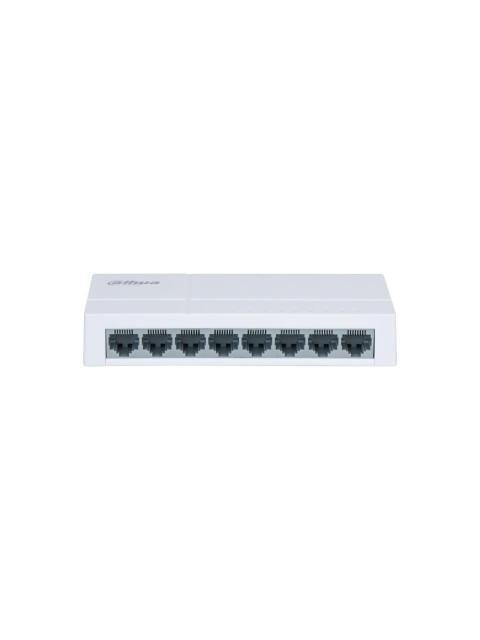 DHPFS30088ETL SWITCH PARA ESCRITORIO 8 PUERTOS FAST ETHERNET 10-100 CAPA 2 SWITCHING 1.6 GBPS VELOCIDAD DE REENVIO DE PAQUETES 1.19 MBPS NB