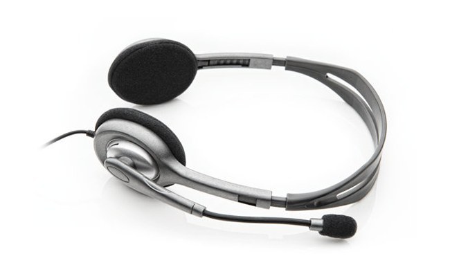 LOGITECH AUDIFONOS CON MICROFONO H111 ALAMBRICO 1.8 METROS 3.5MM GRIS