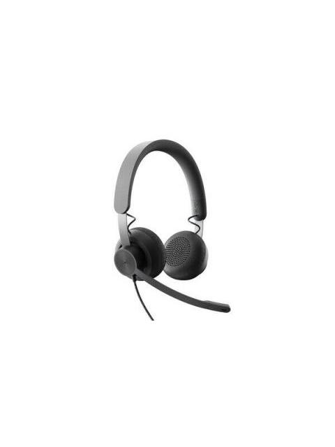 LOGITECH ZONE WIRED UC GRAPHITE - USB - N A - AMR - UC