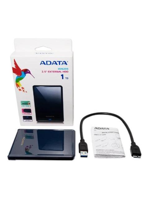 DISCO DURO EXTERNO ADATA HV620S 2.5 1TB USB 3.0 AZUL - PARA MAC-PC