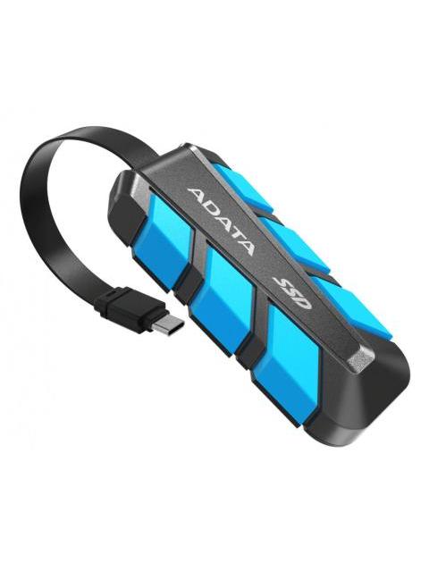 DISCO DURO EXTERNO ADATA SC740 2.5 1TB USB-C 3.1 NEGRO-AZUL RESISTENTE A GOLPES PARA XBOX SERIES X|S