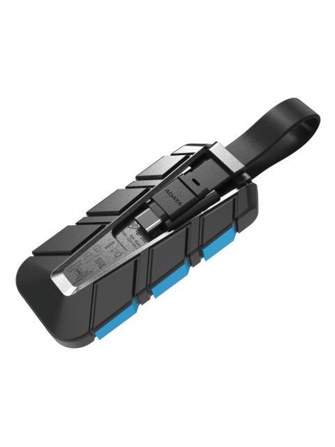 DISCO DURO EXTERNO ADATA SC740 2.5 1TB USB-C 3.1 NEGRO-AZUL RESISTENTE A GOLPES PARA XBOX SERIES X|S