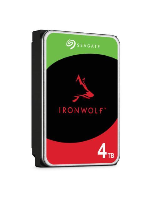 DISCO DURO PARA NAS SEAGATE IRONWOLF 3.5 DE 1 A 8 BAHIAS 4TB SATA III 6 GBIT-S 5400RPM 256MB CACHE