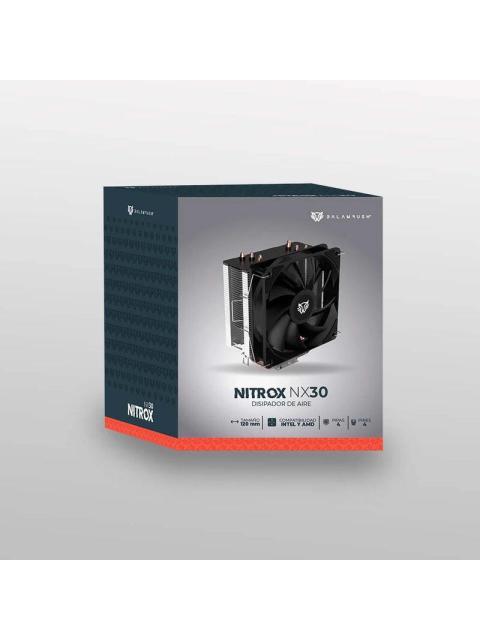 DISIPADOR CPU BALAM RUSH NITROX NX30 120MM 1400RPM NEGRO