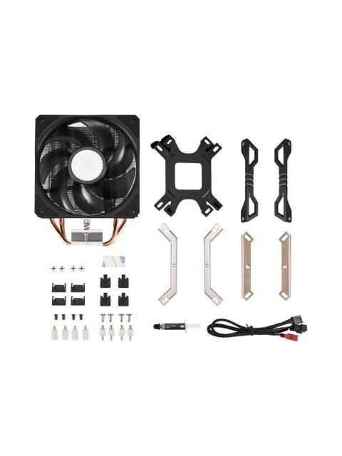 DISIPADOR CPU COOLER MASTER HYPER 212 EVO V2 120MM HASTA 1800RPM NEGRO