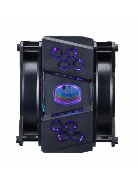 DISIPADOR CPU COOLER MASTER MASTERAIR MA410M 2 X 120MM 650 - 1800RPM NEGRO