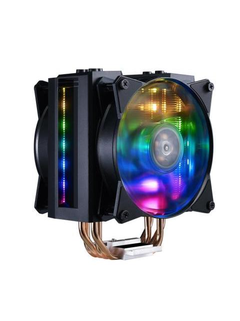 DISIPADOR CPU COOLER MASTER MASTERAIR MA410M 2 X 120MM 650 - 1800RPM NEGRO