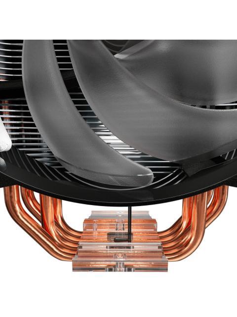DISIPADOR CPU COOLER MASTER MASTERAIR MA410M 2 X 120MM 650 - 1800RPM NEGRO