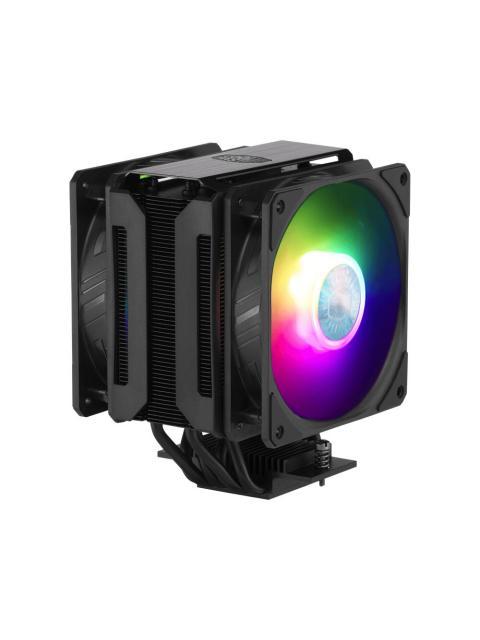 DISIPADOR CPU COOLER MASTER MASTERAIR MA612 STEALTH ARGB 120MM 650-1800RPM NEGRO