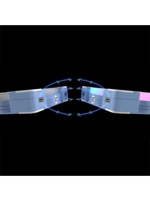 VENTILADOR THERMALTAKE SWAFAN EX12 120 MM 500 - 2000RPM BLANCO-AZUL - 3 VENTILADORES