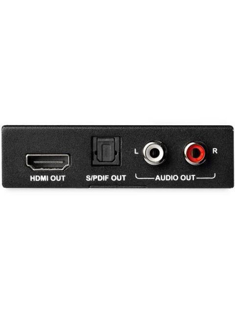 DIVISOR DE AUDIO Y VIDEO HDMI 4K 60HZ EXTRACTOR DE AUDIO HDR