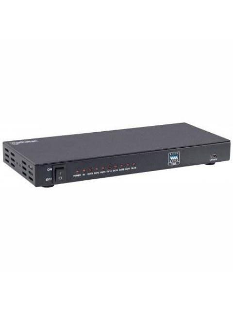 MANHATTAN VIDEO SPLITTER HDMI 8 PUERTOS NEGRO