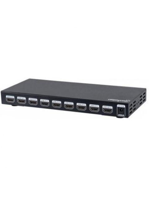 MANHATTAN VIDEO SPLITTER HDMI 8 PUERTOS NEGRO