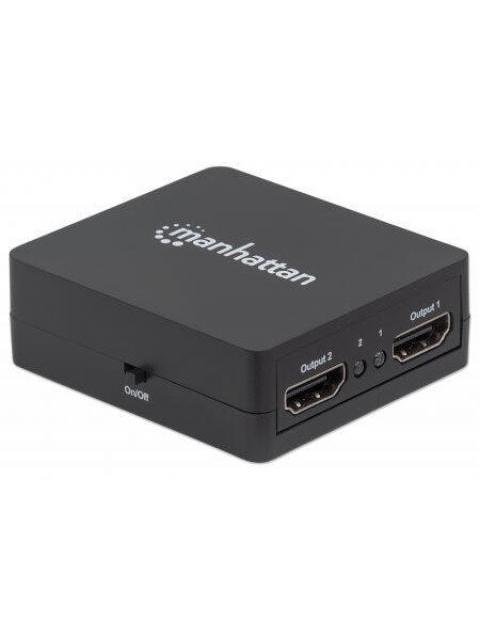 MANHATTAN VIDEO SPLITTER HDMI 2 PUERTOS DE VIDEO