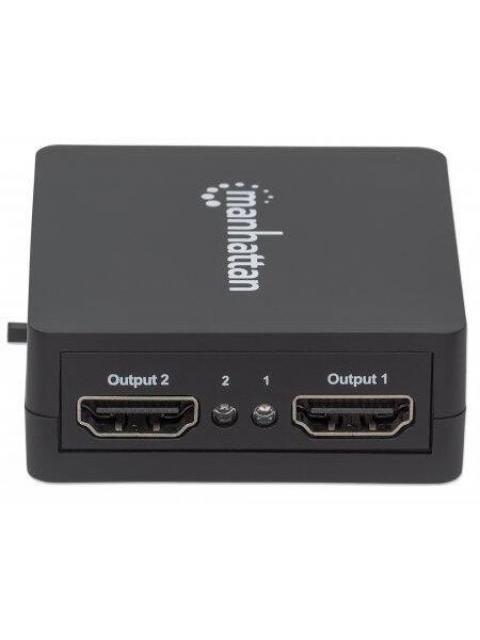 MANHATTAN VIDEO SPLITTER HDMI 2 PUERTOS DE VIDEO