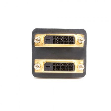 STARTECH  SPLITTER DIVISOR COMPACTO DE VIDEO DVI-D MACHO - DVI-D HEMBRA 30CM NEGRO