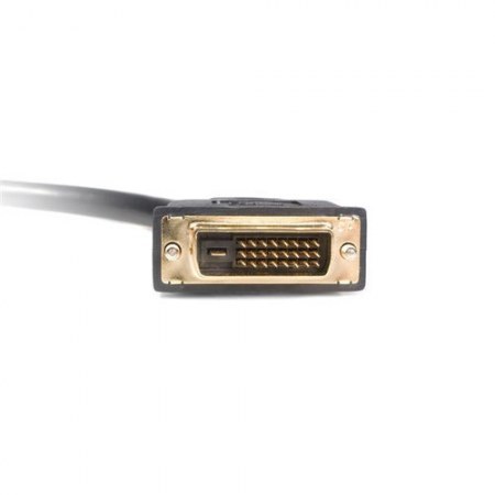 STARTECH  SPLITTER DIVISOR COMPACTO DE VIDEO DVI-D MACHO - DVI-D HEMBRA 30CM NEGRO