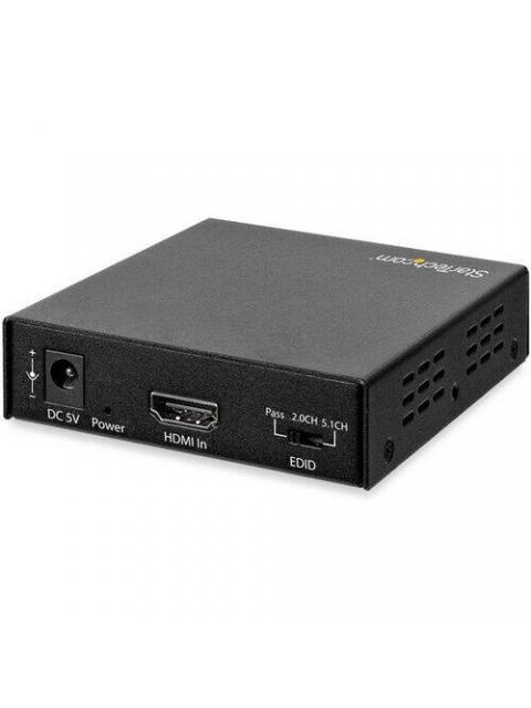 DIVISOR DE AUDIO Y VIDEO HDMI 4K 60HZ EXTRACTOR DE AUDIO HDR