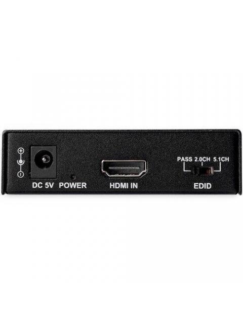 DIVISOR DE AUDIO Y VIDEO HDMI 4K 60HZ EXTRACTOR DE AUDIO HDR