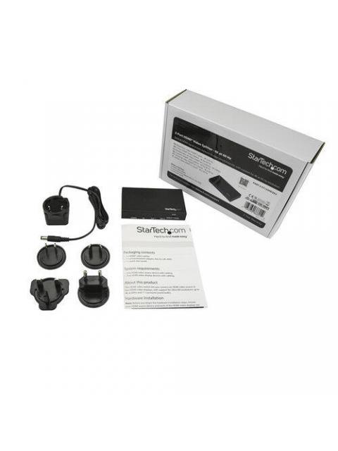STARTECH  VIDEO SPLITTER HDMI 2 PUERTOS HDMI NEGRO