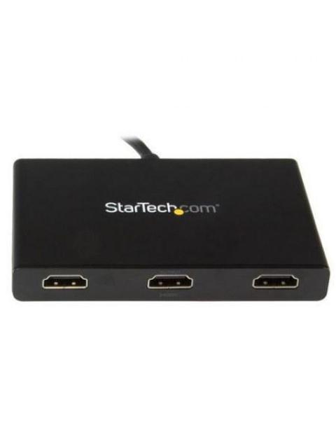 STARTECH  CONVERTIDOR DISPLAYPORT - 3X HDMI HUB MST DP 1.2 NEGRO