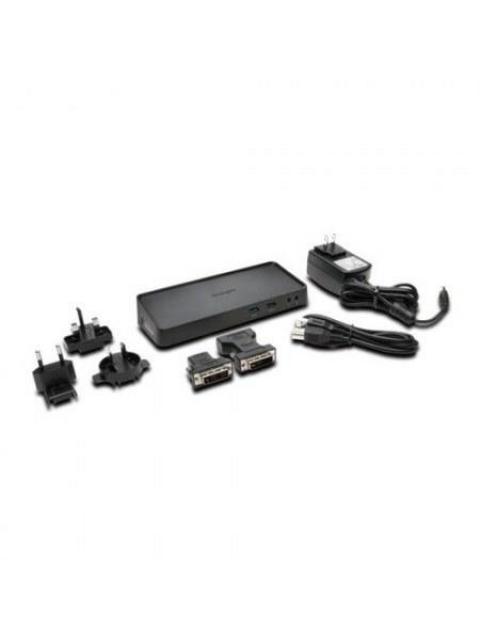 KENSINGTON DOCKING STATION SD3600 USB B 3.1 2X USB 2.0 1X HDMI-DVI-RJ-45 NEGRO