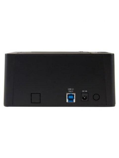 STARTECH  DOCKING STATION USB 3.1 CON UAS PARA 2 DISCOS DUROS O SSD 2.5-3.5 SATA