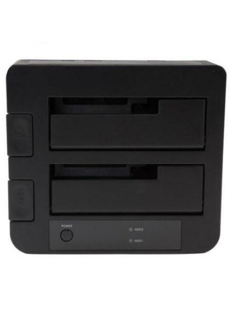STARTECH  DOCKING STATION USB 3.1 CON UAS PARA 2 DISCOS DUROS O SSD 2.5-3.5 SATA