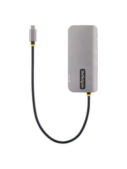 DOCKING STATION STARTECH USB-C 3X USB-A 3.2 USB-A 3.1 RJ-45 HDMI GRIS 127B-USBC-MULTIPORT