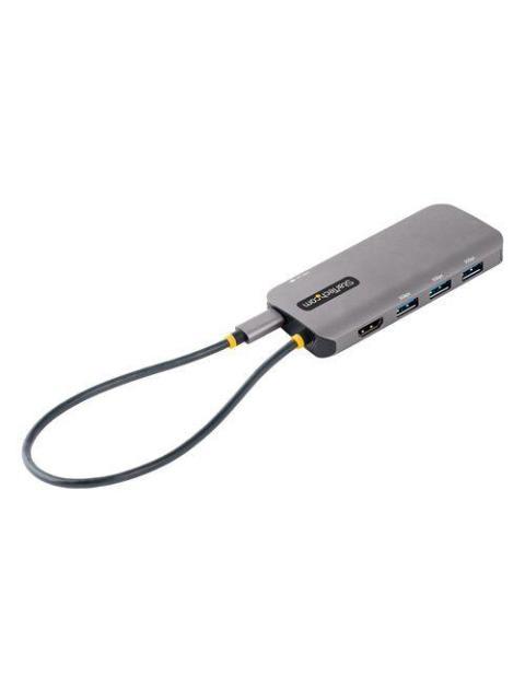 DOCKING STATION STARTECH USB-C 3X USB-A 3.2 USB-A 3.1 RJ-45 HDMI GRIS 127B-USBC-MULTIPORT